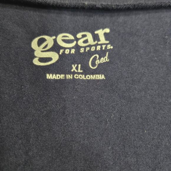 Hall of Fame Real Women Love Football V-Neck Tee, Navy - Picture 4 of 9